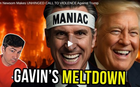 Gavin Newsom Makes UNHINGED CALL TO VIOLENCE Against Trump