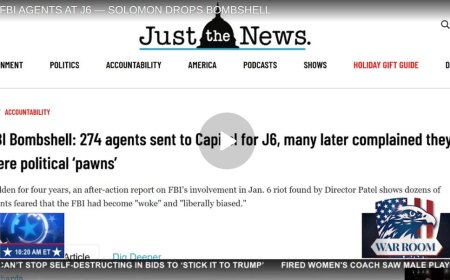 275 FBI AGENTS AT J6 — SOLOMON DROPS BOMBSHELL